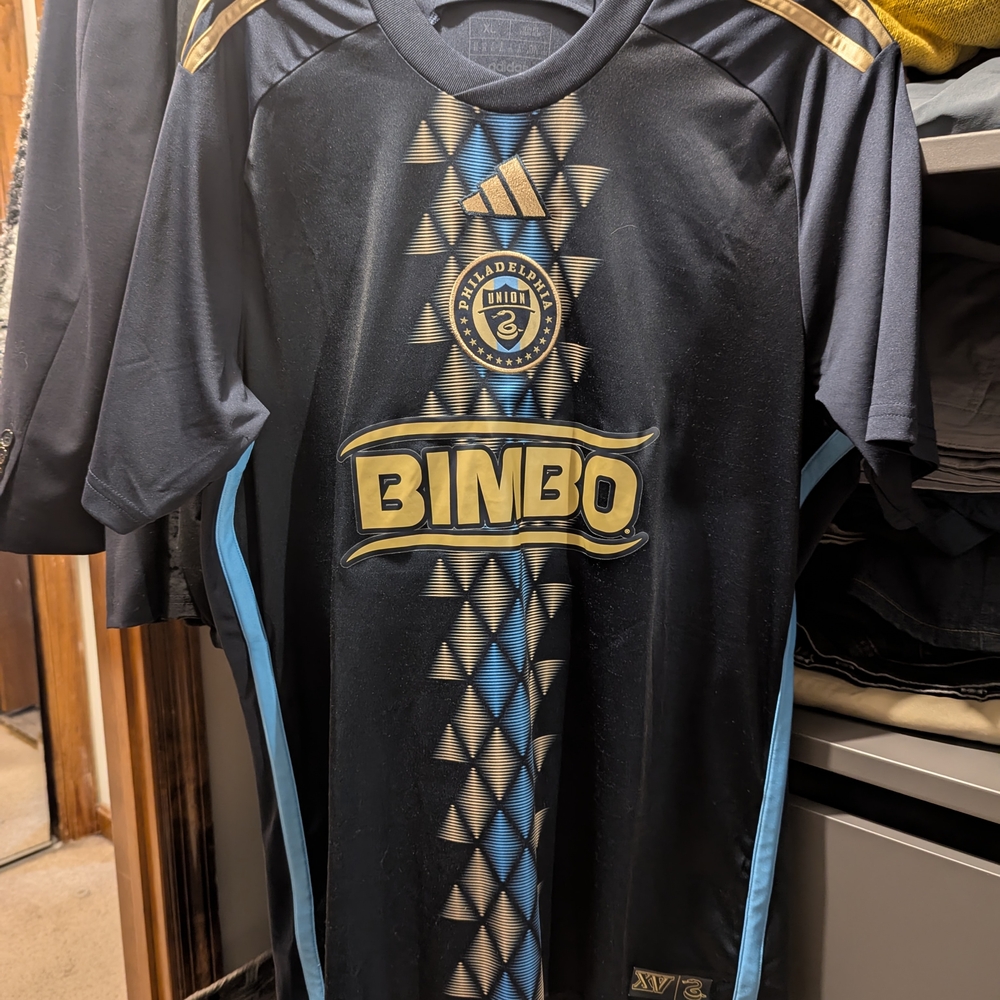 Philadelphia Union Black and Gold Men's Shirt